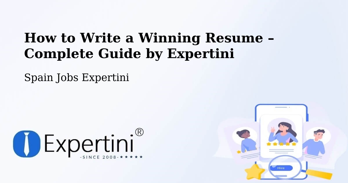 Resume Writing Guide for Job Seekers – Vilaür - Vilaür, Spain Jobs Expertini